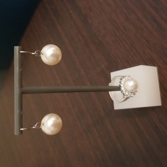 Set - 925 silver ring & earrings - Picture 3 of 13